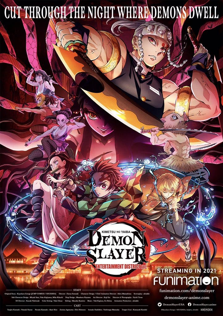 Kimetsu no Yaiba: Demon Slayer”: capítulos confirmados de la Temporada 3, Anime, SALTAR-INTRO